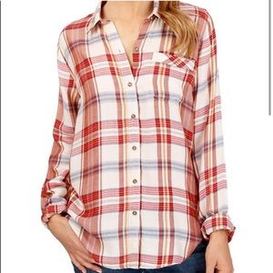 lucky brand bungalow plaid shirt